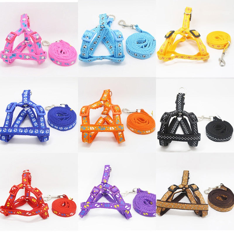 2019 Pet Dog Harness Leashes Puppy Collar for