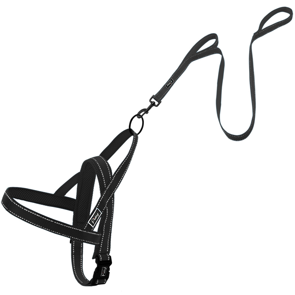 No Pull Reflective Dog Harness Leash Set Pet Vest