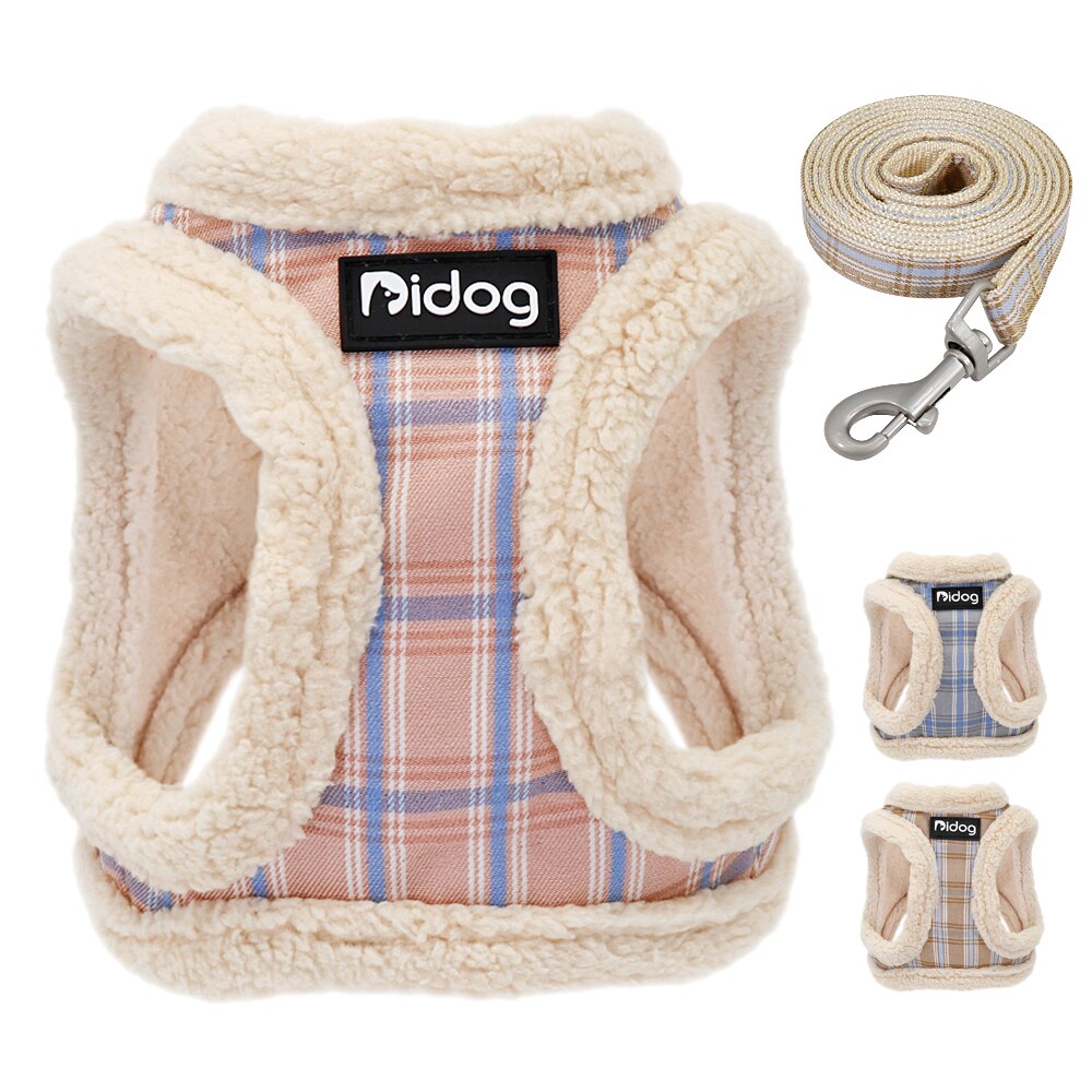 Soft Dog Cat Harness Vest No Pull Padded Pet