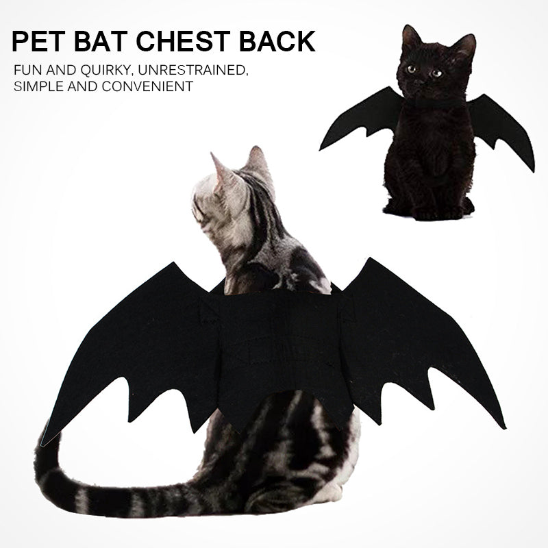 Halloween Pet Costumes Bat Wings