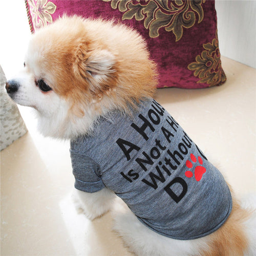 Love Cat Clothes Cotton Pet T Shirts Clothing For