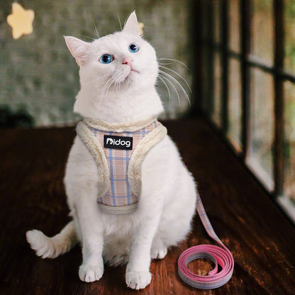Soft Dog Cat Harness Vest No Pull Padded Pet