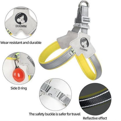 Adjustable Reflective Pet Harness