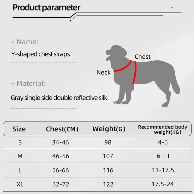 Adjustable Reflective Pet Harness